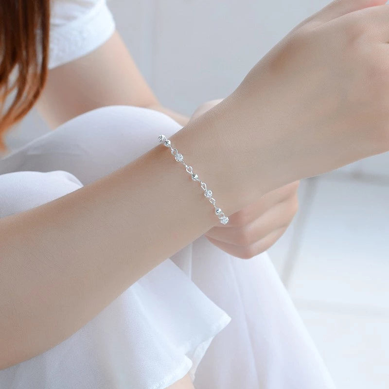 Pulsera SilverCharm - Plata 925 con Mariposa Encantada
