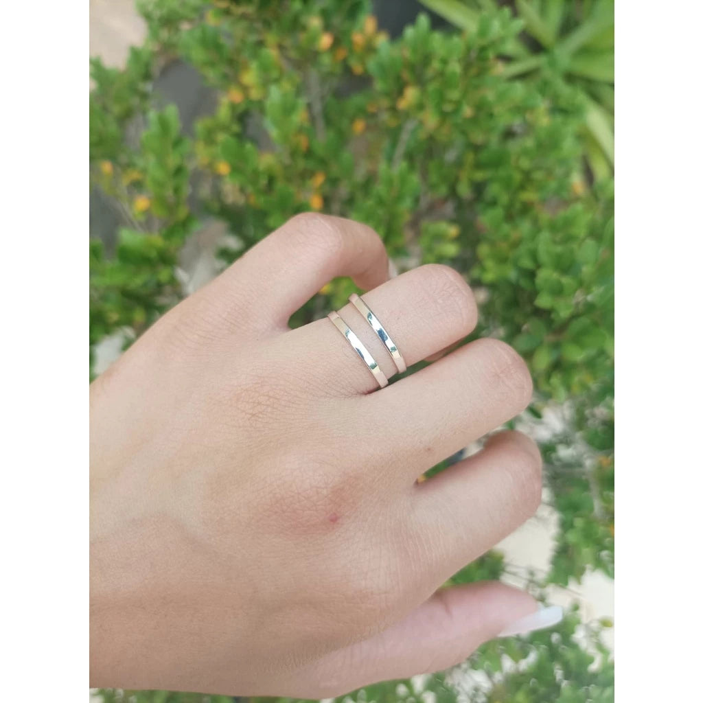 Anillo ajustable para mujer de plata pura 925 auténtica, varios modelos originales, moda femenina 8