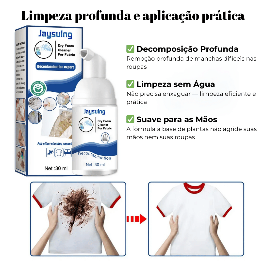 Espuma Mágica de Limpeza a Seco | GlamClean