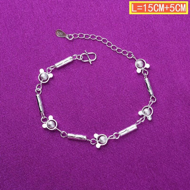 Pulsera SilverCharm - Plata 925 con Mariposa Encantada