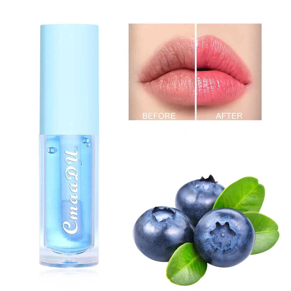 6 Cores Hidratante Labial com Sabor de Frutas e Mudança de Cor - Luna Fashion Style -