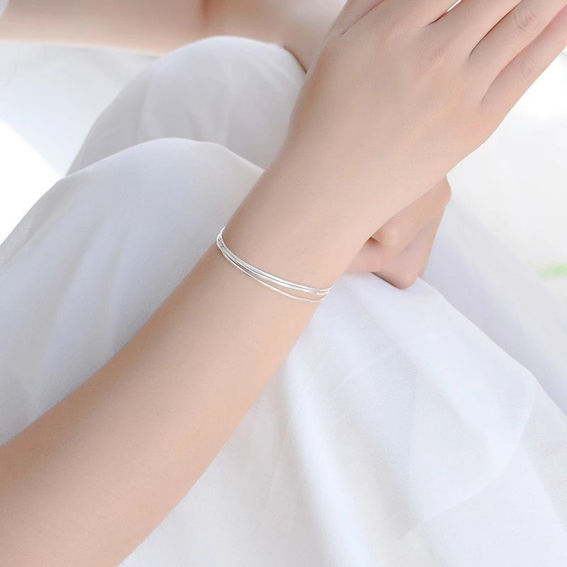 Pulsera SilverCharm - Plata 925 con Mariposa Encantada