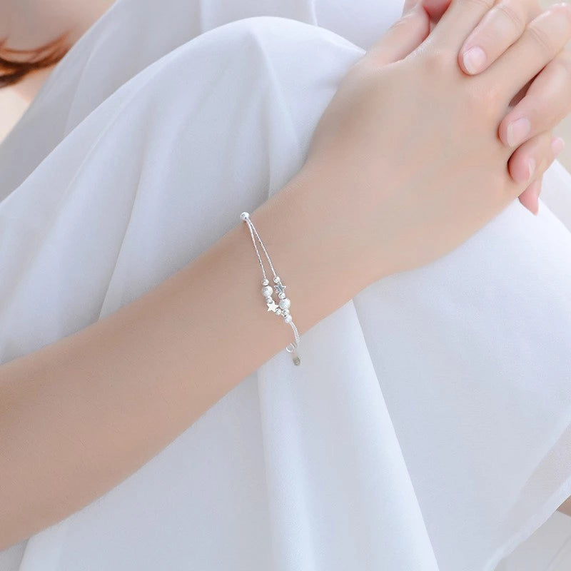Pulsera SilverCharm - Plata 925 con Mariposa Encantada