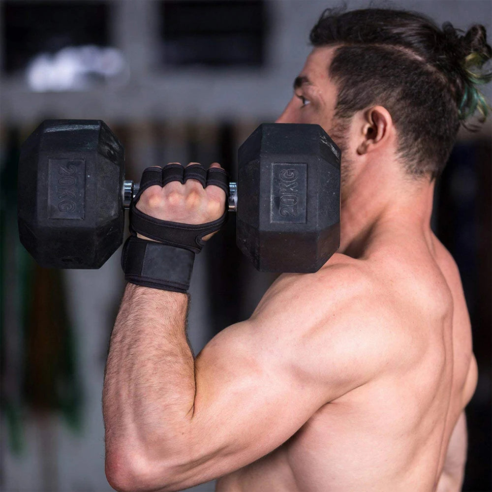 PowerGrip™ - Sports Gloves for Training and Strength Training