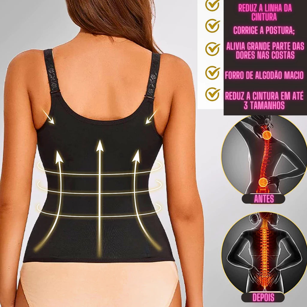 Colete Modelador Reforçado | SlimFit ™