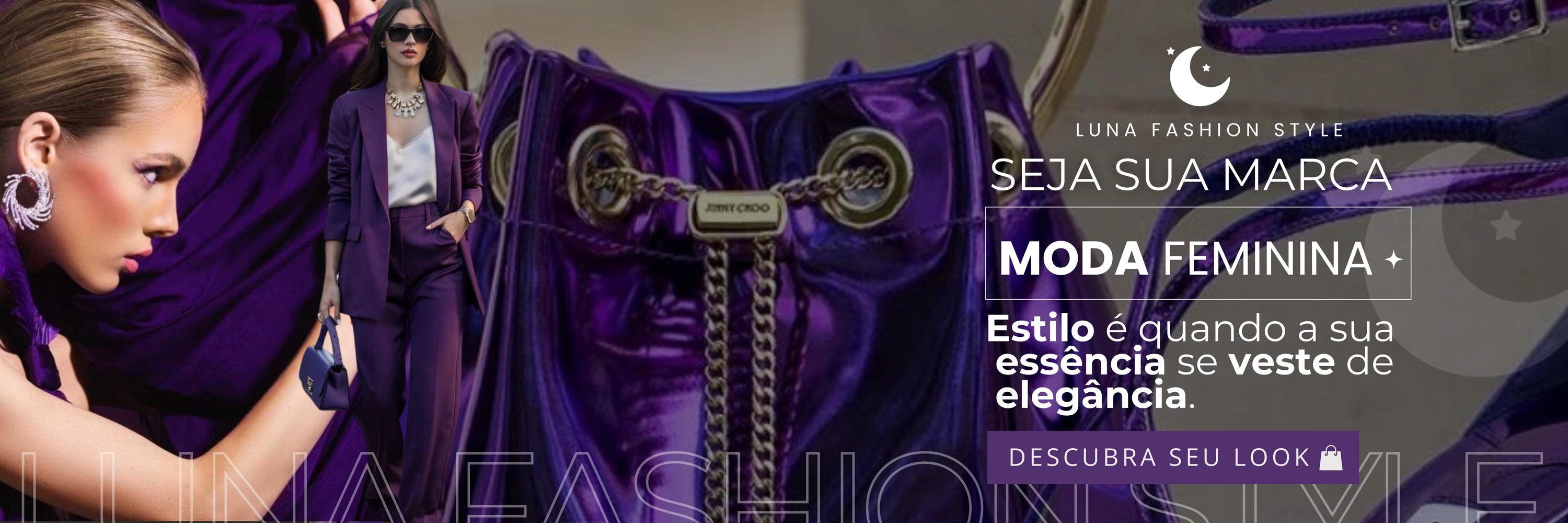 Moda Feminina: Relógios, Bolsas e Semi-Jóias | Luna Fashion Style. Explore relógios clássicos e fashion, bolsas de diversos estilos e semi-jóias elegantes. Complete seu look com acessórios que destacam sua personalidade. relógios femininos modernos. bolsas femininas estilosas. semi-jóias folheadas a ouro. acessórios de moda feminina.