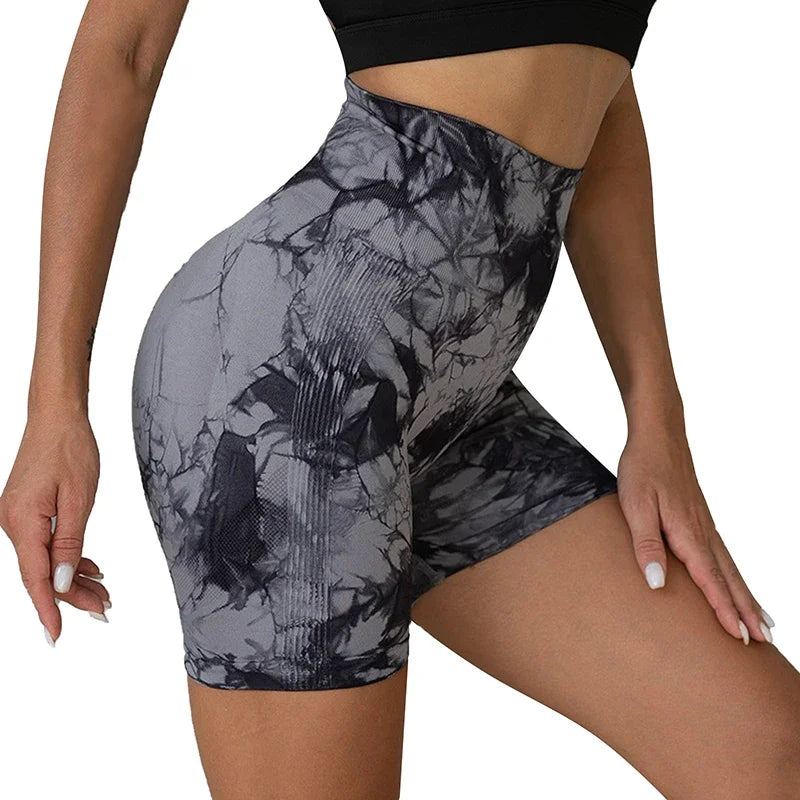 FlexFit™ - Seamless High-Waisted Workout Shorts