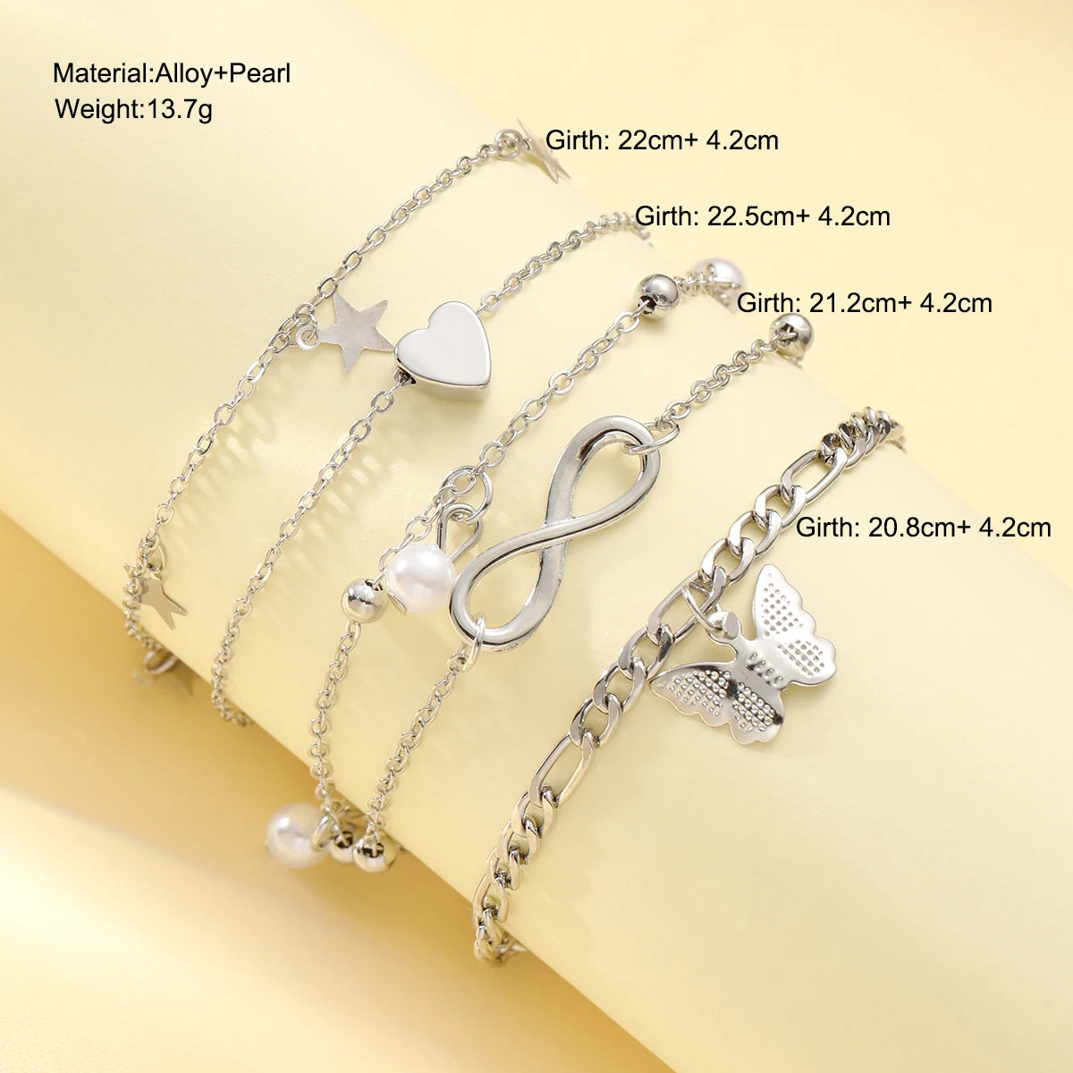 BohoCharm™ - Conjunto de Tornozeleiras Estilo Praia