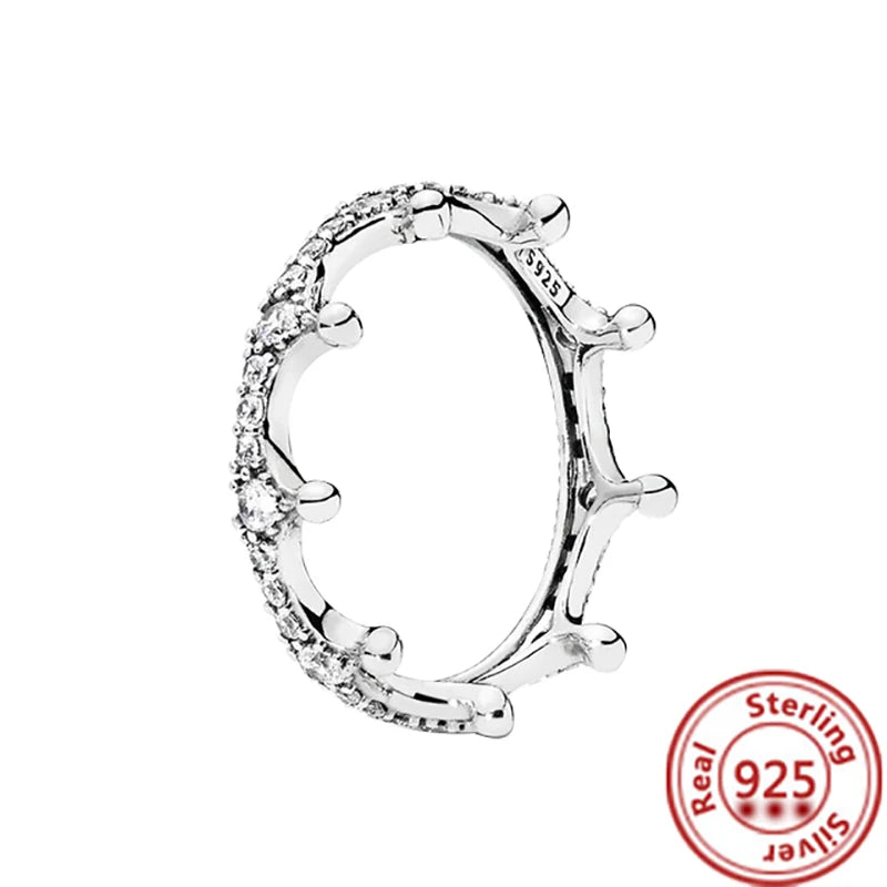 QueenShine™ - Anel em Prata 925 com Zircônia Brilhante