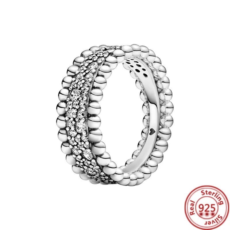QueenShine™ - Anel em Prata 925 com Zircônia Brilhante