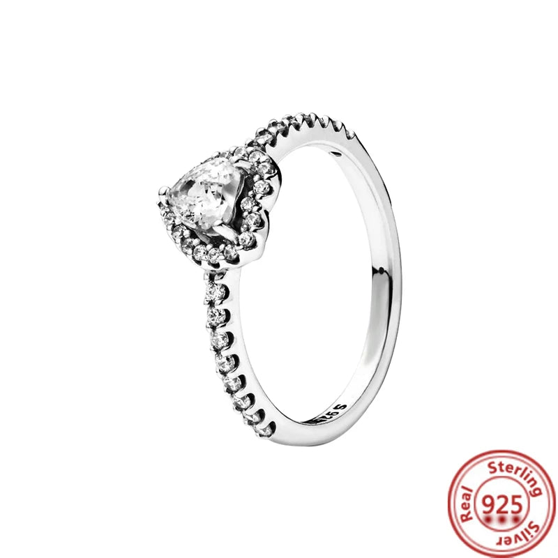 QueenShine™ - Anel em Prata 925 com Zircônia Brilhante