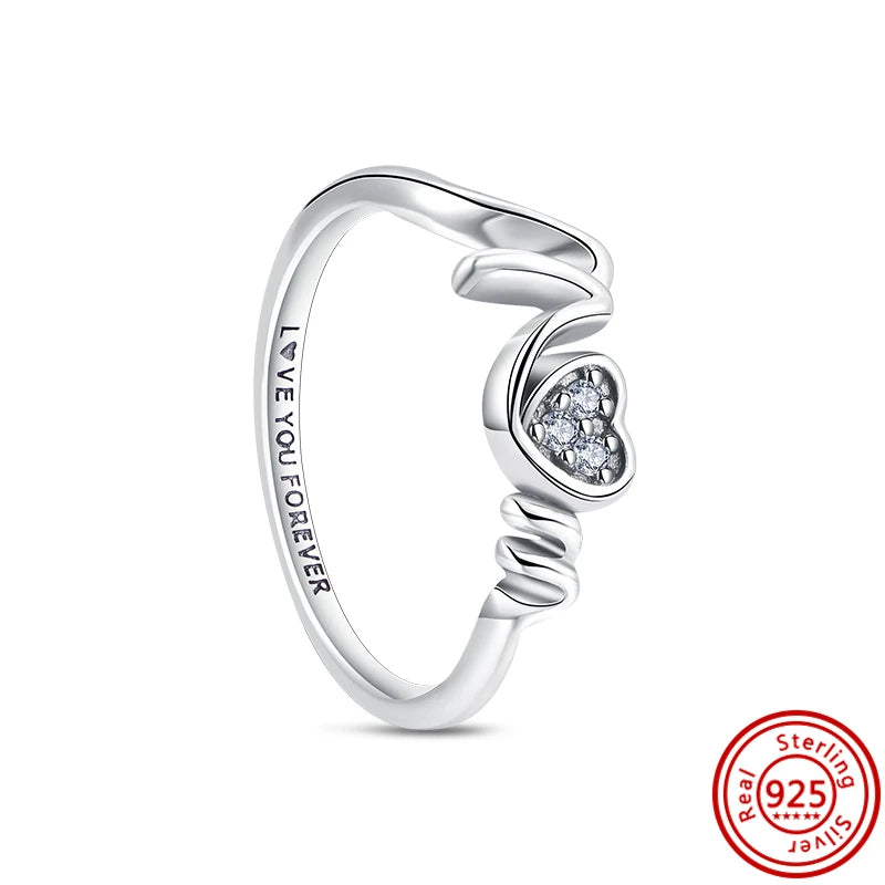QueenShine™ - Anel em Prata 925 com Zircônia Brilhante