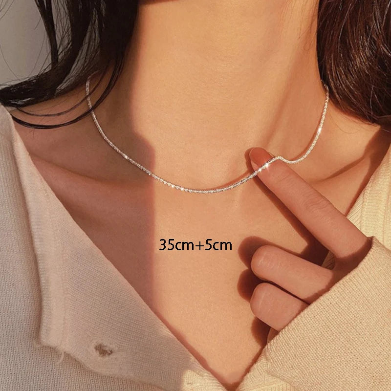 ShineChoker™ - Gargantilha Cintilante em Prata