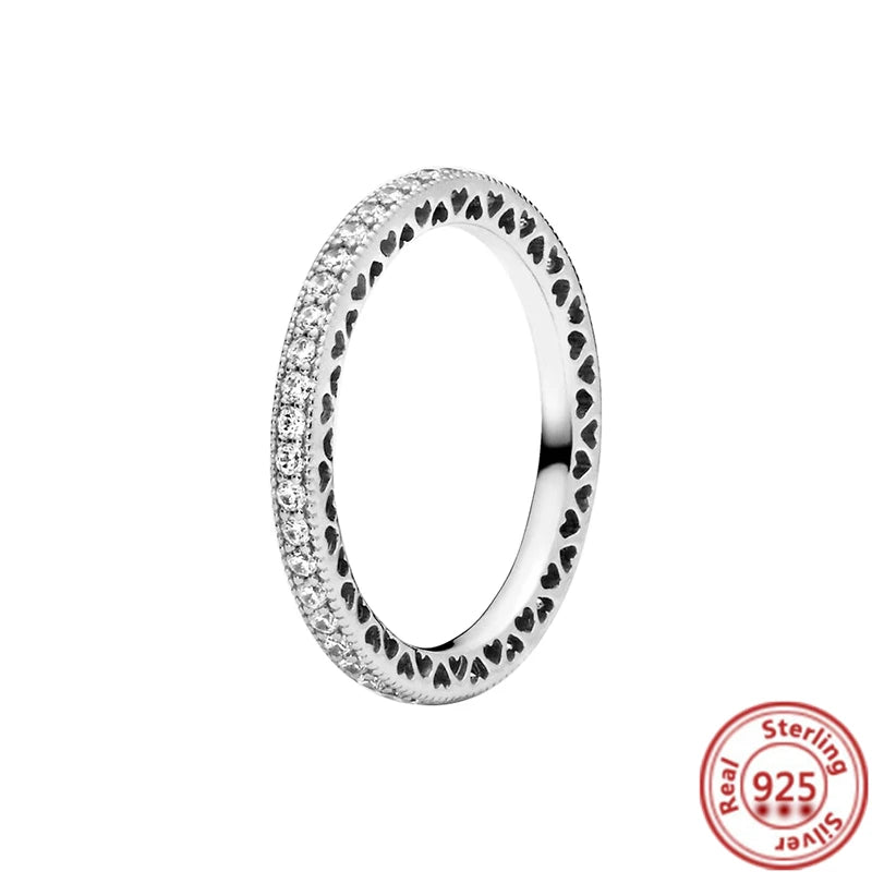 QueenShine™ - Anel em Prata 925 com Zircônia Brilhante