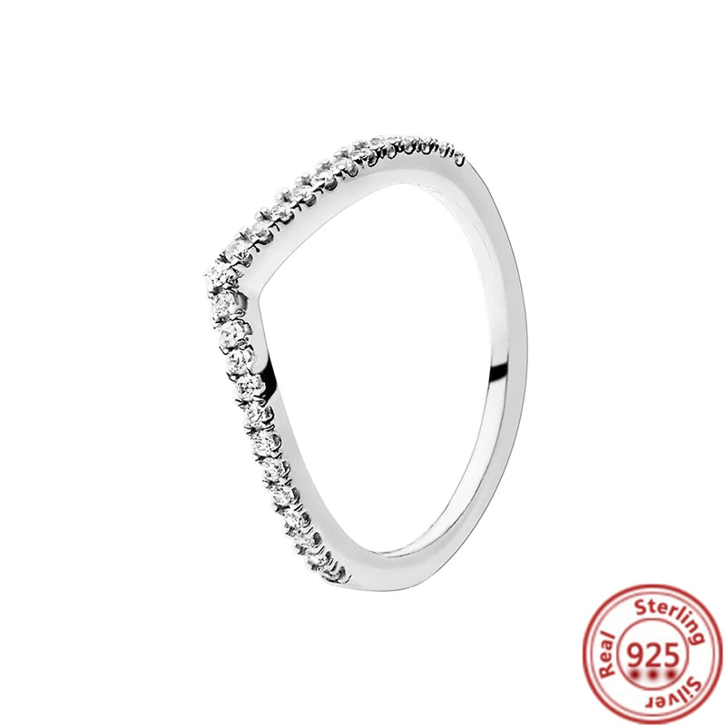 QueenShine™ - Anel em Prata 925 com Zircônia Brilhante