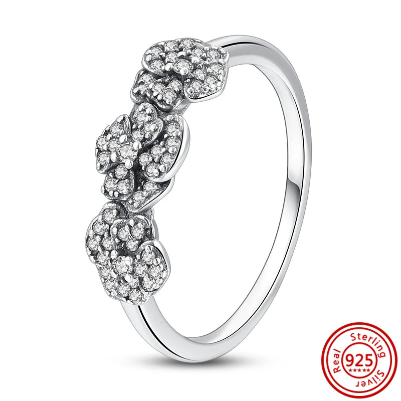 QueenShine™ - Anel em Prata 925 com Zircônia Brilhante