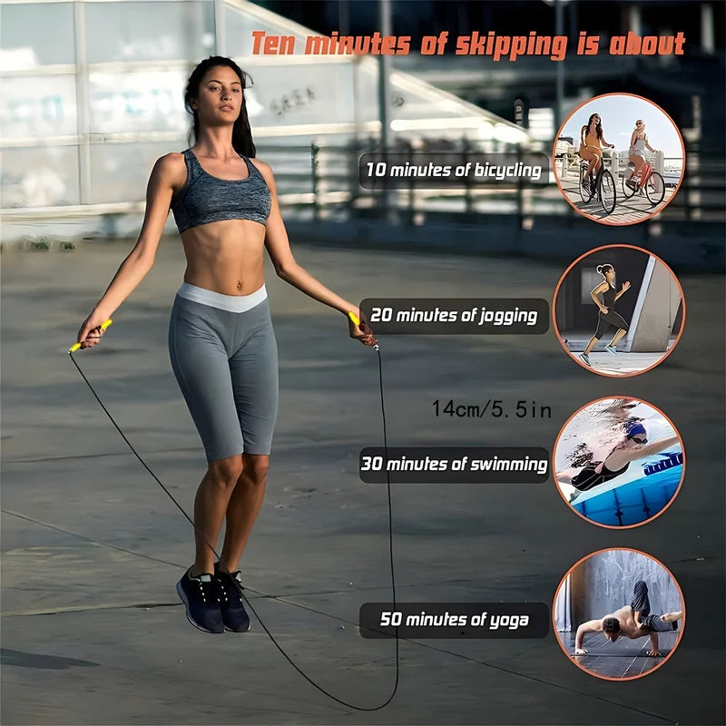 ProJump™ - Cuerda de saltar profesional para entrenamiento y fitness