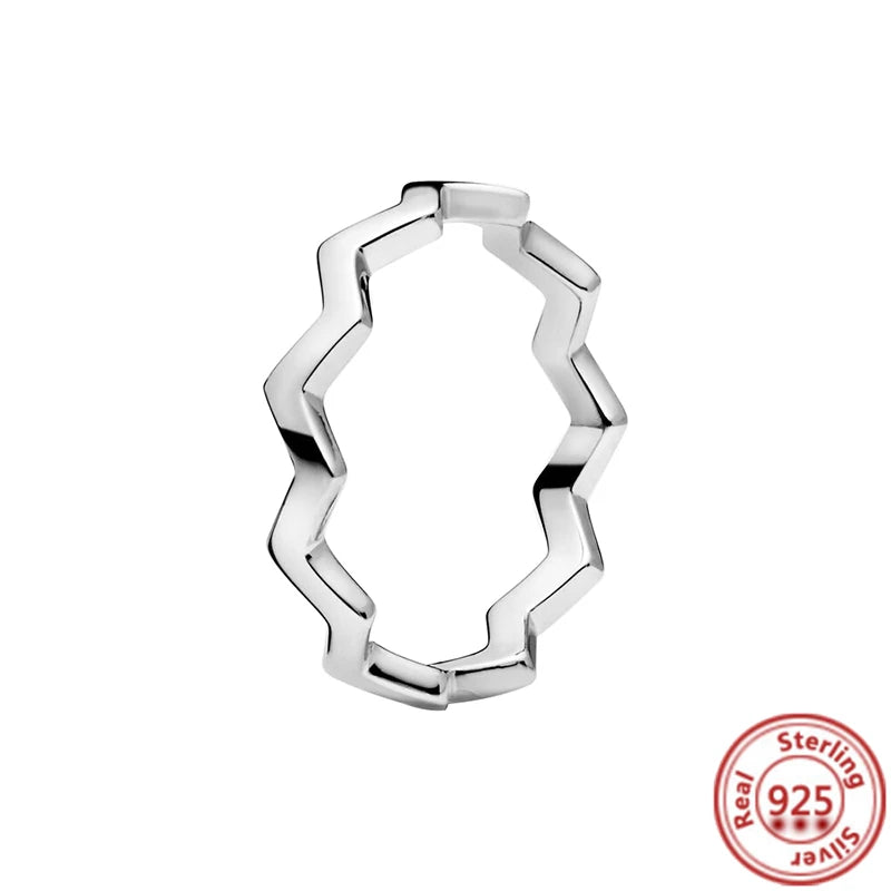QueenShine™ - Anel em Prata 925 com Zircônia Brilhante