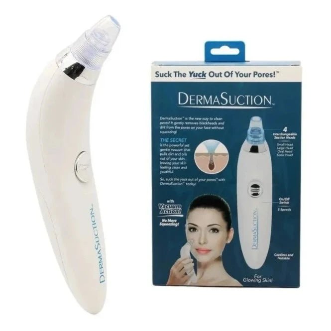 Aparelho para Limpeza Facial Removedor de Cravos e Espinhas à Pilha - Luna Fashion Style -