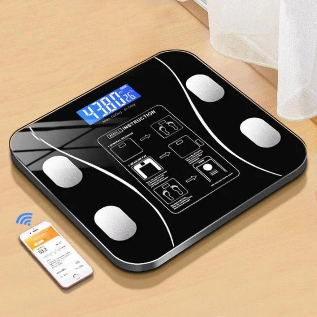 Balança Digital de Bioimpedância Profissional c/ Bluetooth - Luna Fashion Style -