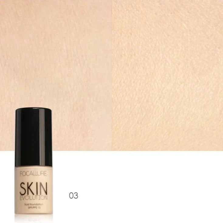 Base Natural FOCALLURE | Corretor a prova d’água - Luna Fashion Style -