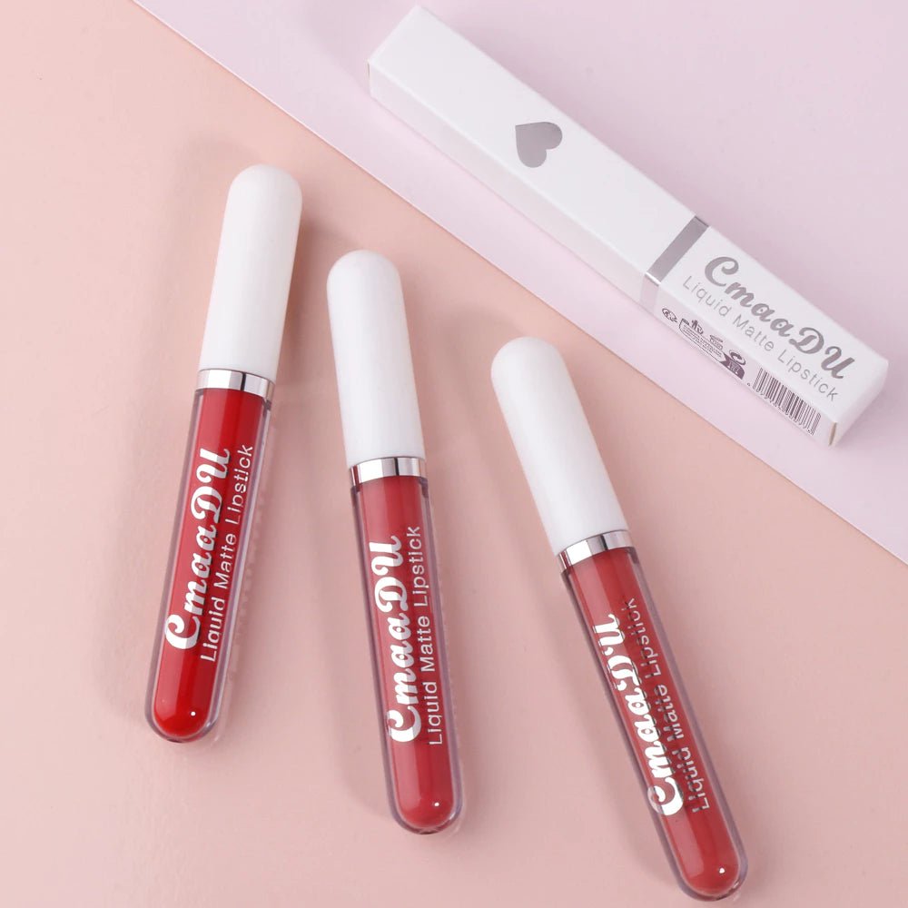 Batom Matte à Prova d'Água | 18 Cores Luxuosas - Luna Fashion Style -