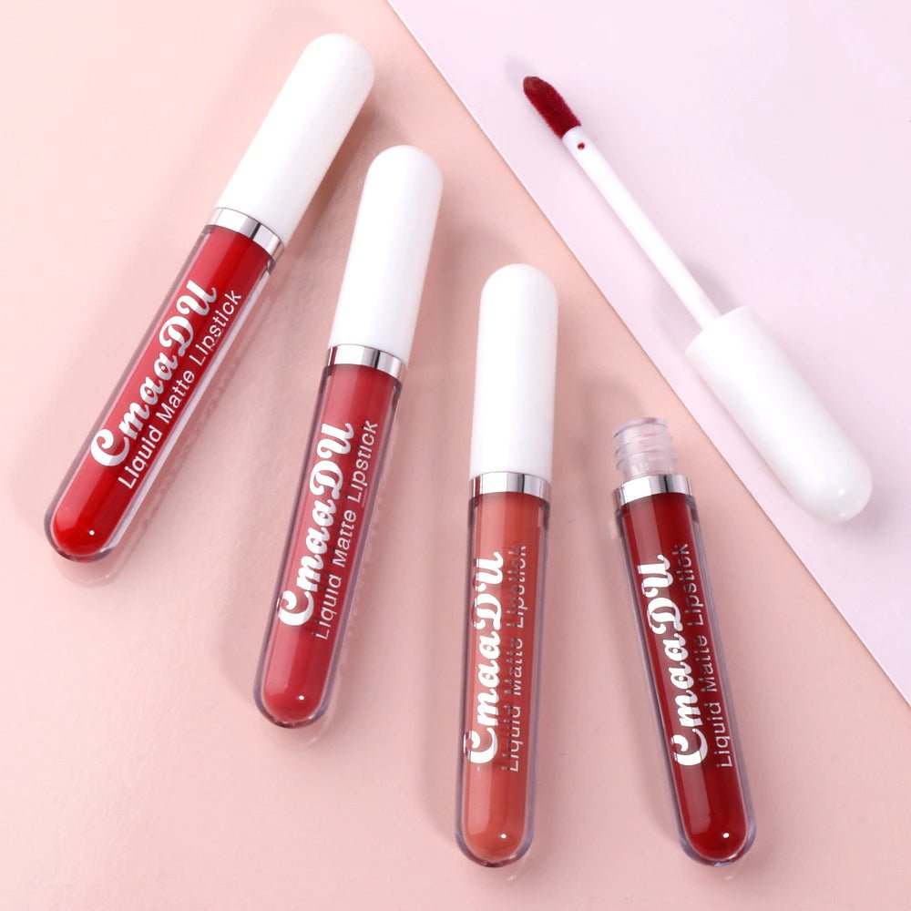 Batom Matte à Prova d'Água | 18 Cores Luxuosas - Luna Fashion Style -