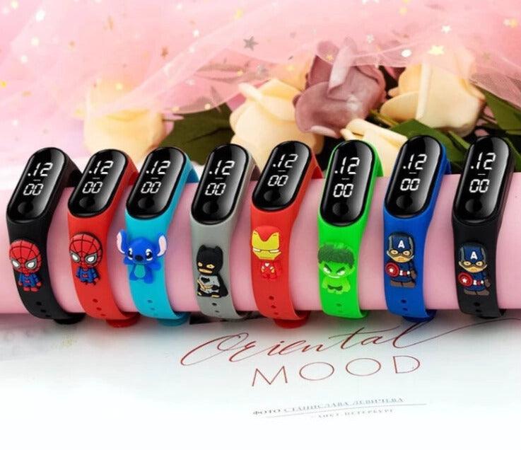 Relógio Digital LED Infantil com Desenhos | Compre 1 e Leve 2 - Luna Fashion Style -