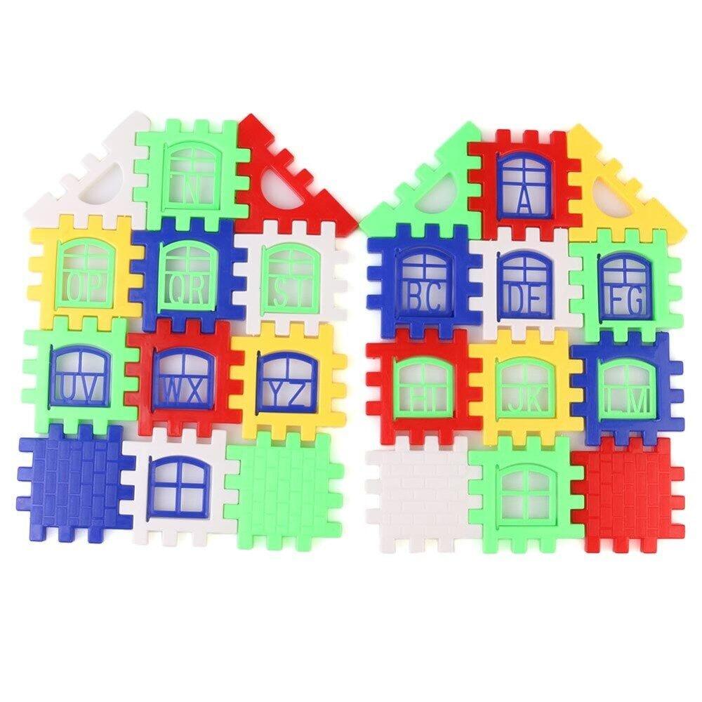 Blocos de Construção | Casinha Feliz - Luna Fashion Style - Blocos de construção para crianças