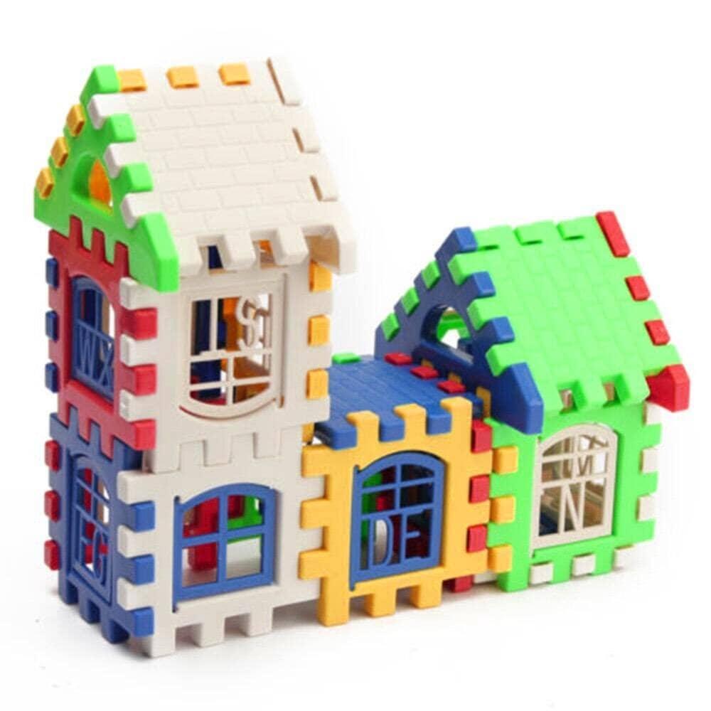 Blocos de Construção | Casinha Feliz - Luna Fashion Style - Blocos de construção para crianças