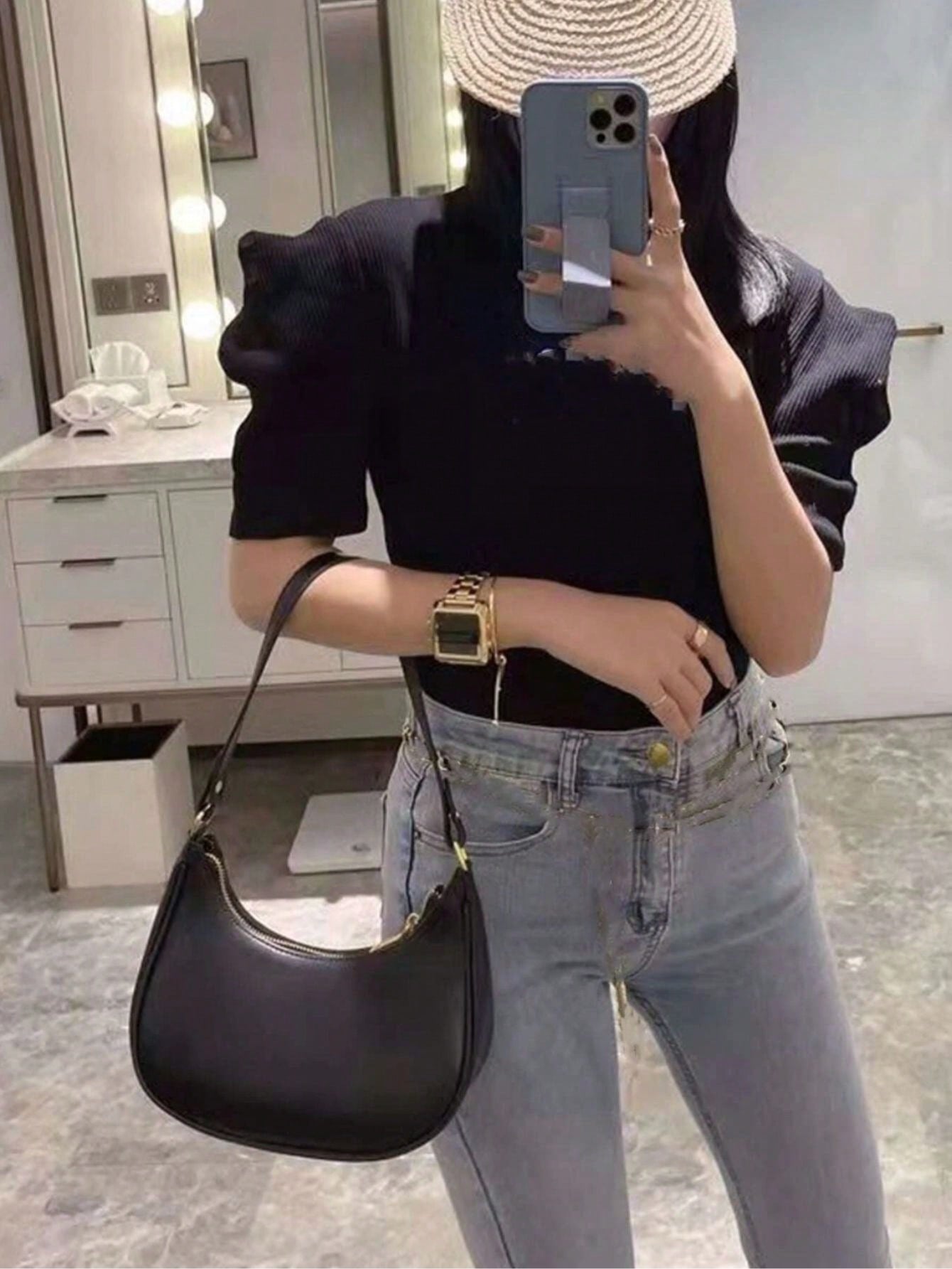 Bolsa Baguete Minimalista - Luna Fashion Style -