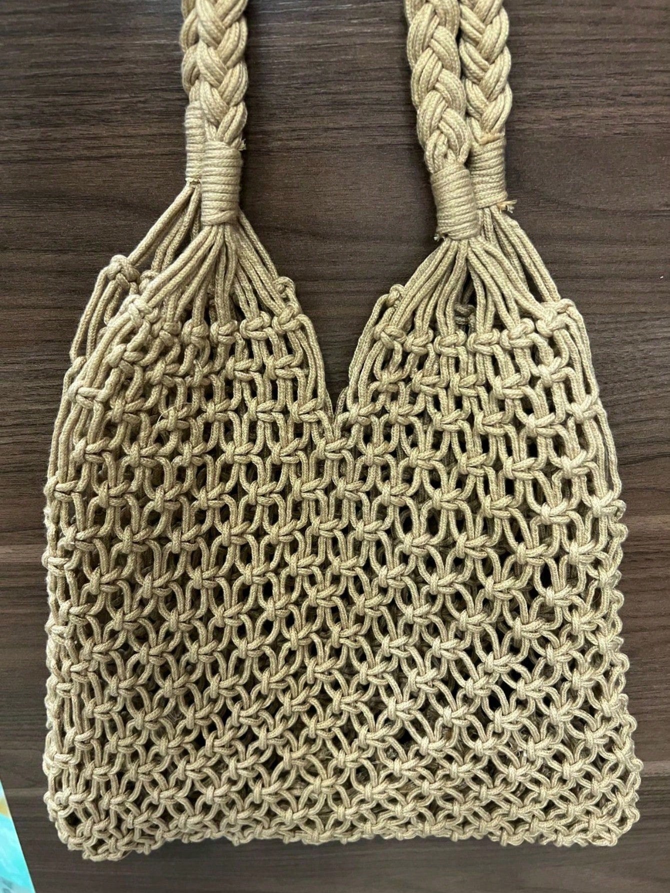 Bolsa de Crochê Rede de Pesca Portátil - Luna Fashion Style -