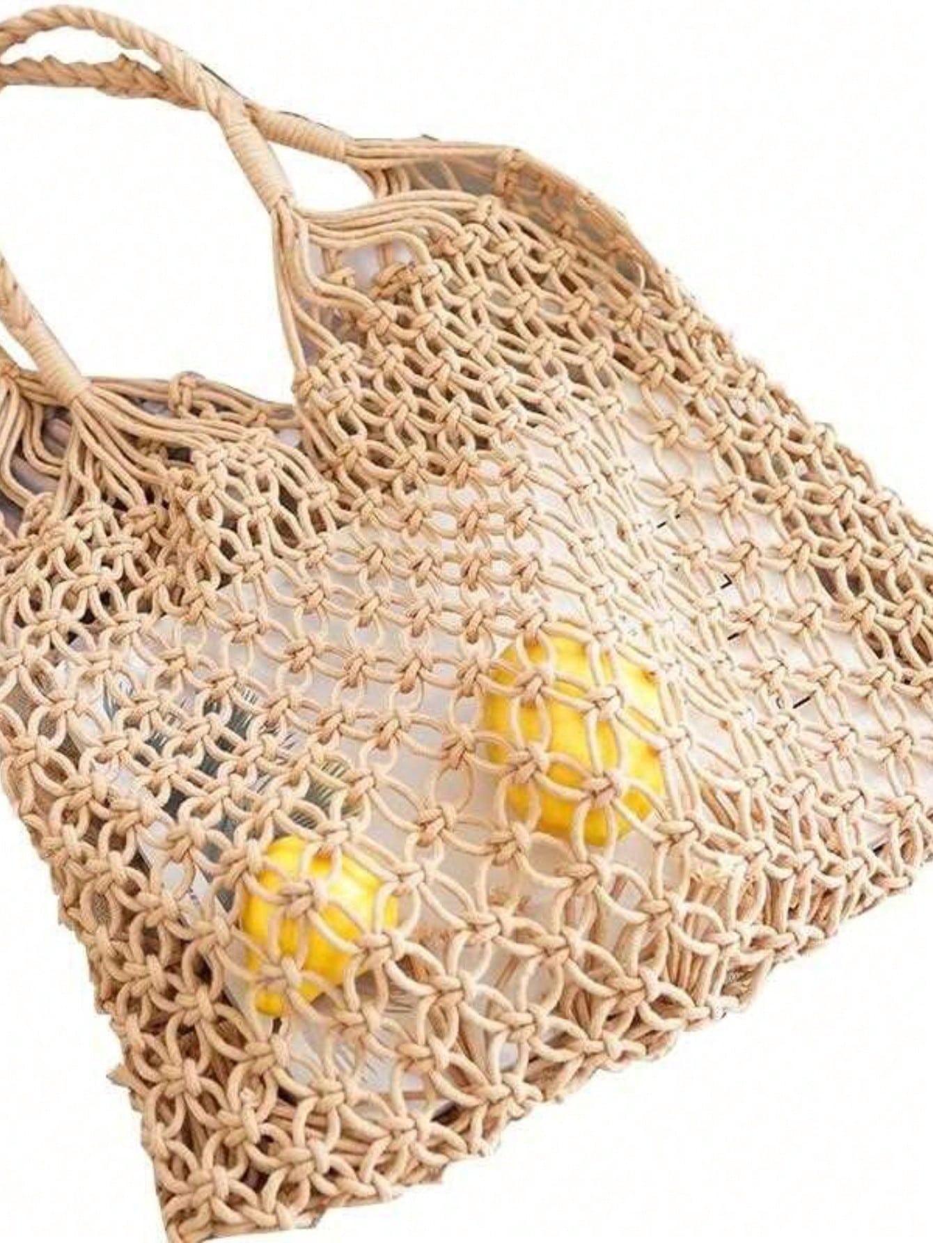 Bolsa de Crochê Rede de Pesca Portátil - Luna Fashion Style -