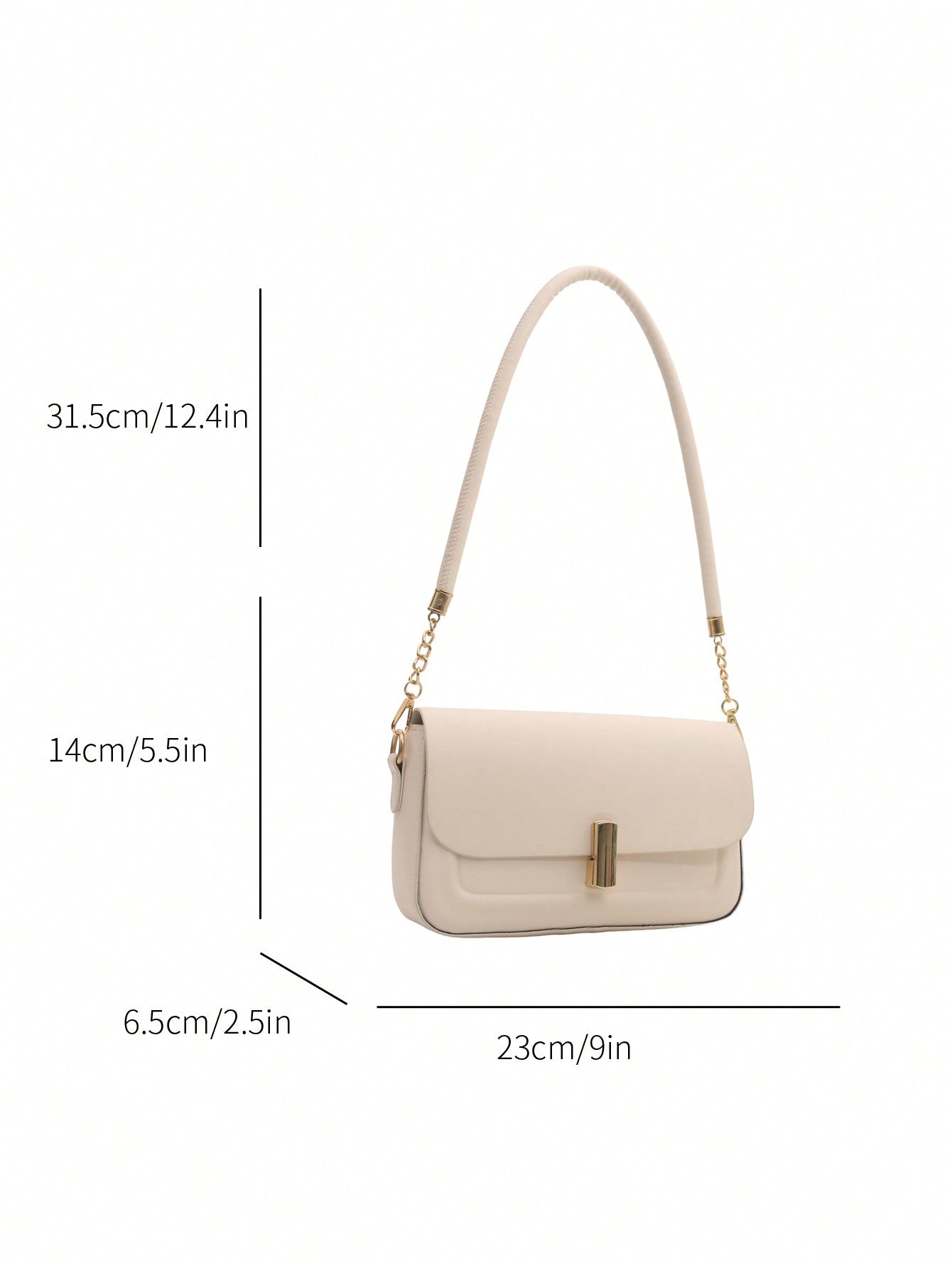 Bolsa de Ombro Corrente Moderna - Luna Fashion Style -