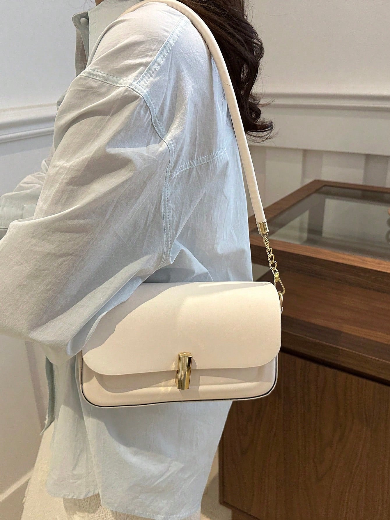 Bolsa de Ombro Corrente Moderna - Luna Fashion Style -