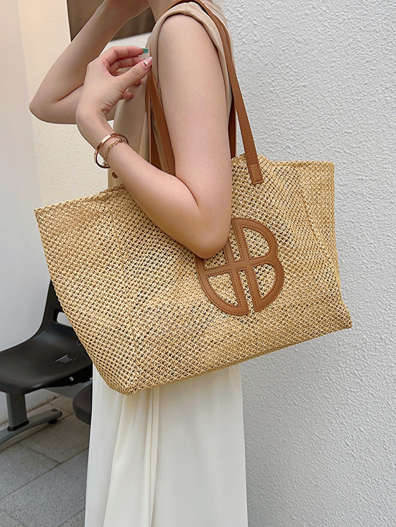 Bolsa de Palha Trançada Leve e Espaçosa - Luna Fashion Style -