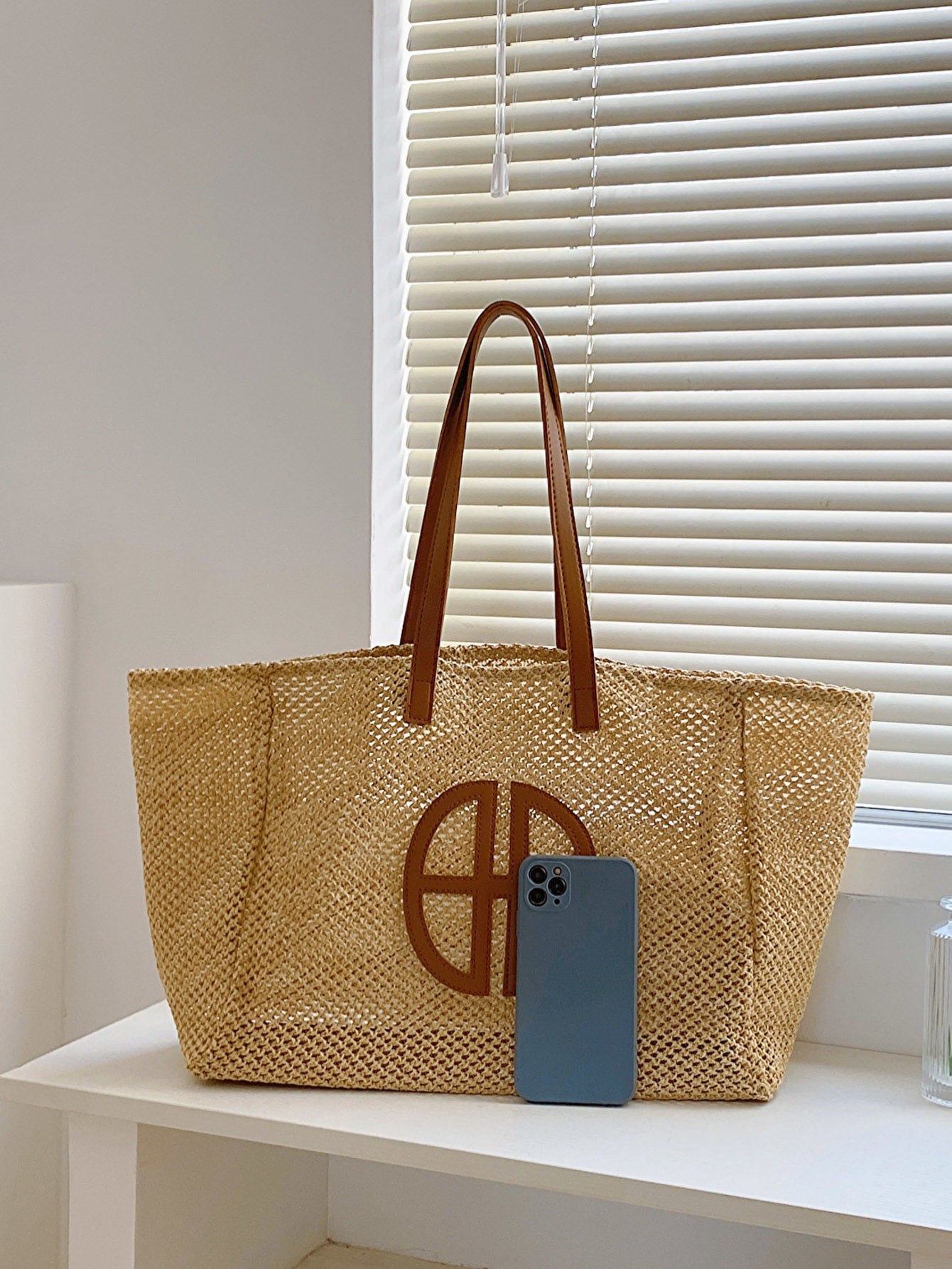 Bolsa de Palha Trançada Leve e Espaçosa - Luna Fashion Style -