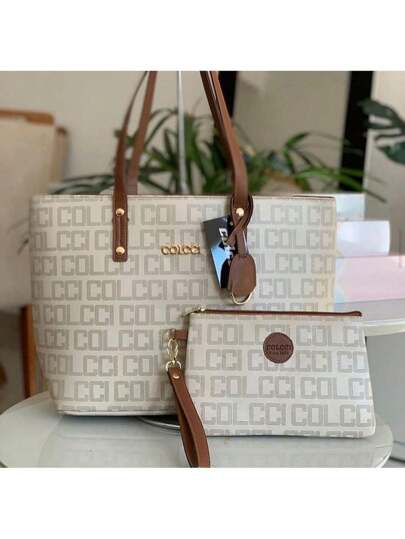 Bolsa Feminina Grande de Ombro + Nécessaire - Luna Fashion Style -