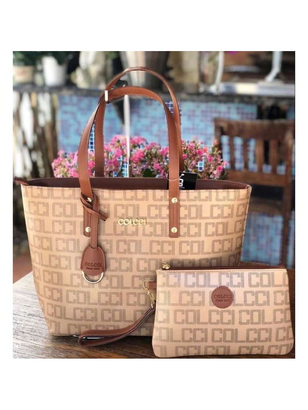 Bolsa Feminina Grande de Ombro + Nécessaire - Luna Fashion Style -