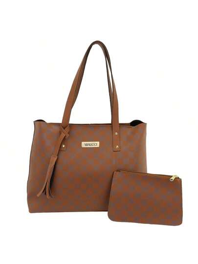 Bolsa Feminina Grande de Ombro + Nécessaire - Luna Fashion Style -