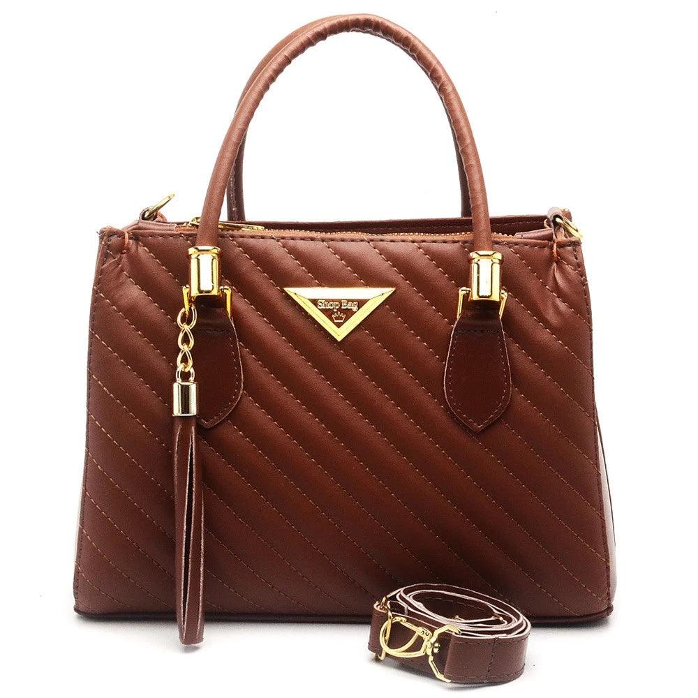 Bolsa Feminina Média | Shopbag Bordada - Luna Fashion Style -