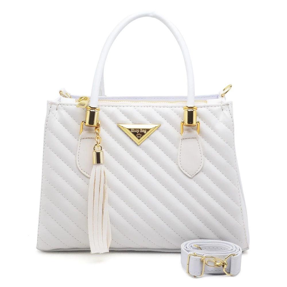 Bolsa Feminina Média | Shopbag Bordada - Luna Fashion Style -