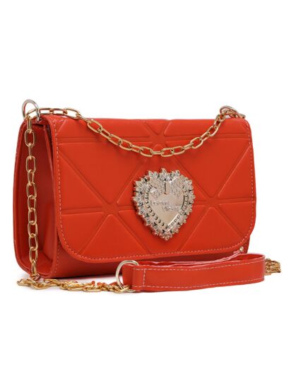 Bolsa Feminina Transversal com Alça de Corrente - Luna Fashion Style -
