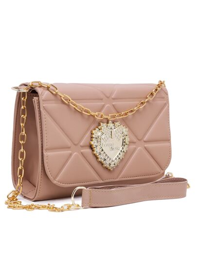Bolsa Feminina Transversal com Alça de Corrente - Luna Fashion Style -