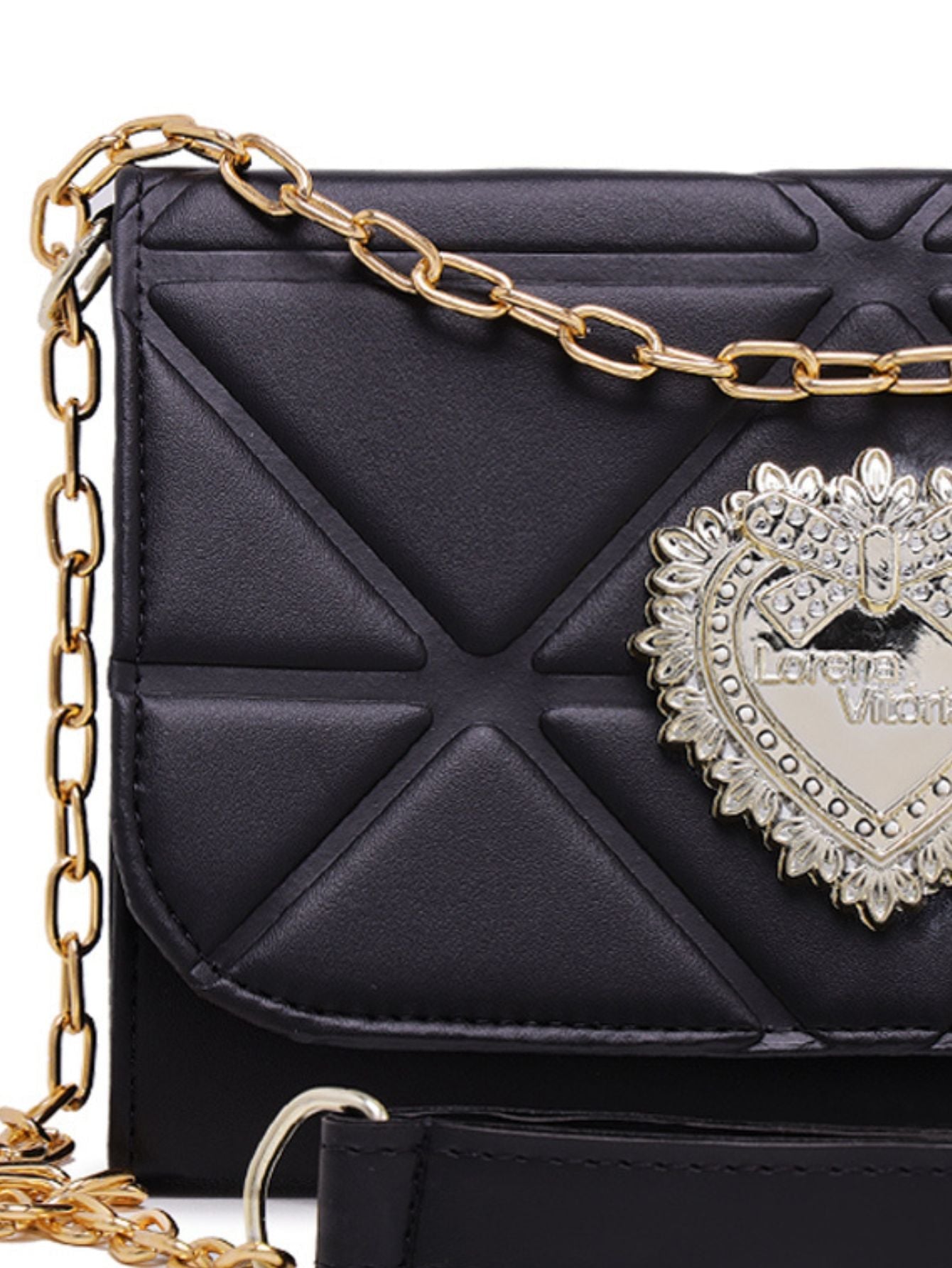 Bolsa Feminina Transversal com Alça de Corrente - Luna Fashion Style -