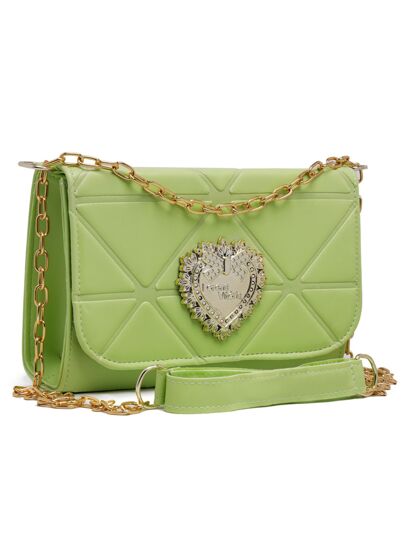 Bolsa Feminina Transversal com Alça de Corrente - Luna Fashion Style -