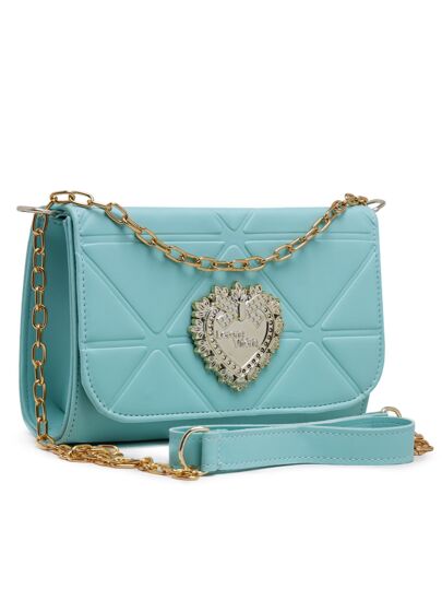 Bolsa Feminina Transversal com Alça de Corrente - Luna Fashion Style -
