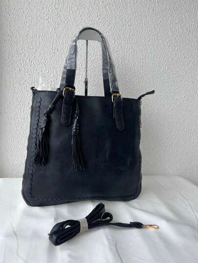 Bolsa Grande Feminina com Fundo Expansível - Luna Fashion Style -