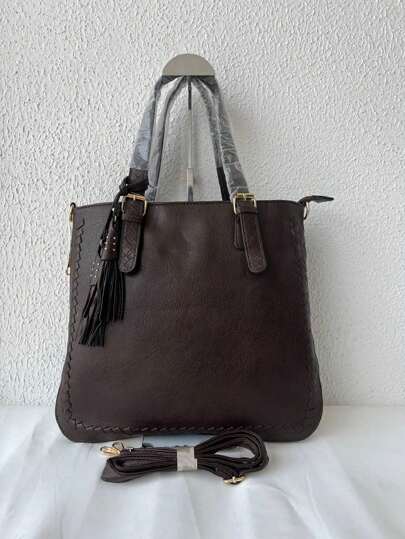 Bolsa Grande Feminina com Fundo Expansível - Luna Fashion Style -