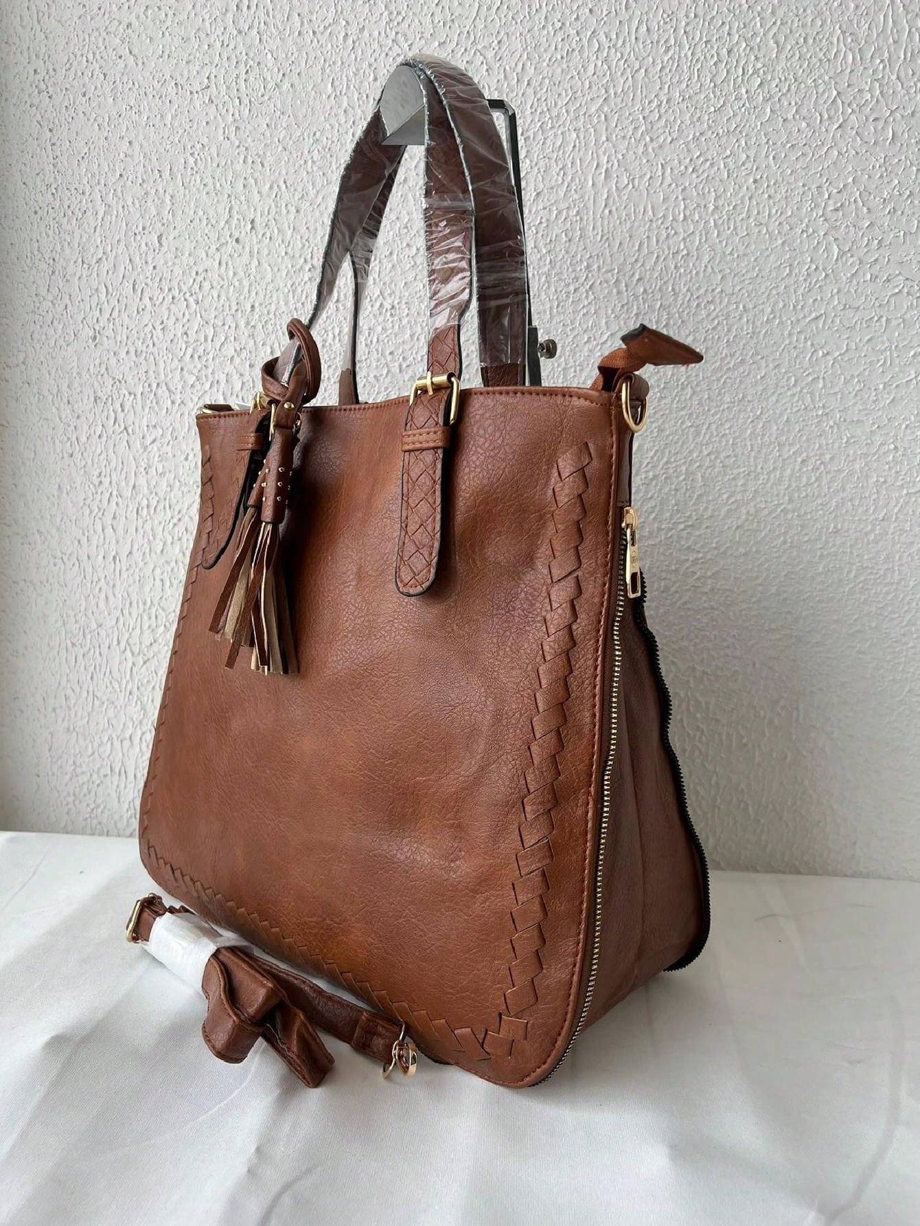 Bolsa Grande Feminina com Fundo Expansível - Luna Fashion Style -